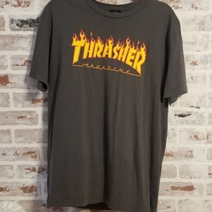Thrasher gray tshirt size L
